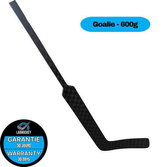 Bâton de gardien de hockey LabHockey 600g en fibre de carbone haute performance